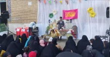 ویدئو جشن خیابانی میلاد حضرت معصومه (س) و روز دختر در عنبرآباد