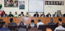 مراسم معارفه بخشدار مرکزی عنبرآباد برگزار شد