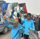 اعلام انزجار نمازگزاران عنبرآبادی از جنایات رژیم صهیونیستی