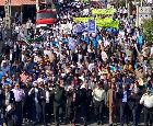 راهپیمایی روز ملی مبارزه با استکبار جهانی در عنبرآباد
