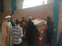 توزیع ۱۵ دستگاه کولر گازی بین نیازمندان عنبرآباد