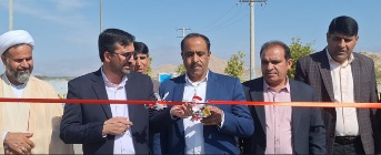 آیین افتتاحیه پروژه آسفالت معابر شهر دوساری عنبرآباد