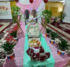 برگزاری جشن میلاد حضرت معصومه (س) و ازدواج آسان ۴ زوج جوان عنبرآبادی