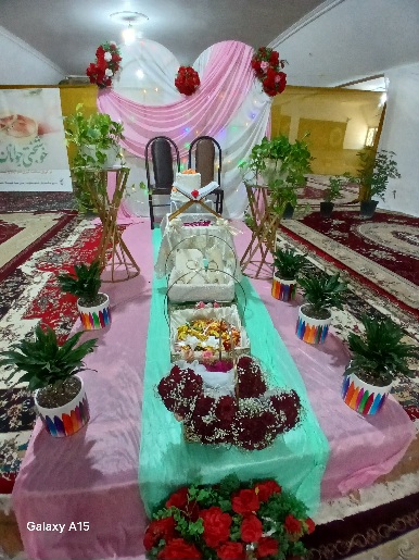 برگزاری جشن میلاد حضرت معصومه (س) و ازدواج آسان ۴ زوج جوان عنبرآبادی