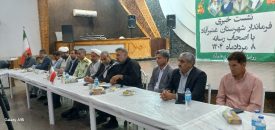خبرنگاران برای آگاهی مردم ایثار و ازخودگذشتگی می‌کنند