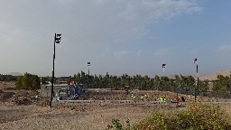 مجموعه فوتبال ساحلی در روستای تلشیراز عنبرآباد در کمتر از ۳ ماه به بهره‌برداری رسید